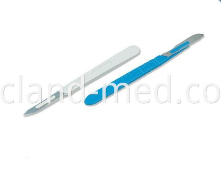 CL-SA0001 Surgical blade With plastic handle (1)